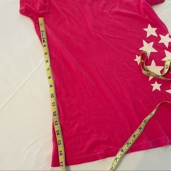 Sundry Pink Stars Graphic Tee Short Sleeve Cotton Blend Top Size XS - Picture 7 of 8